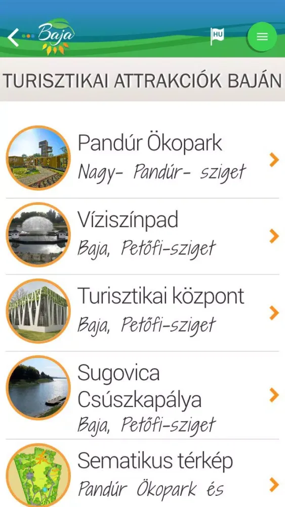 Screenshot di Baja Guide