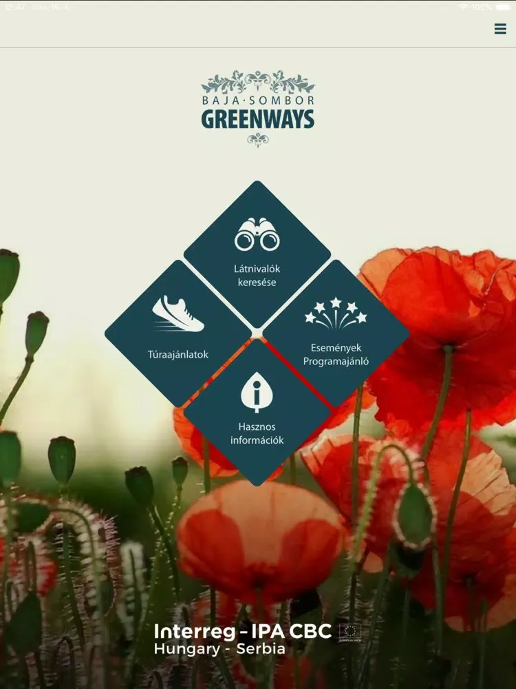 Baja Sombor Greenways iPad  Screenshots