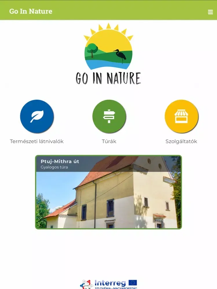 Capturas de pantalla de Go In Nature iPad 