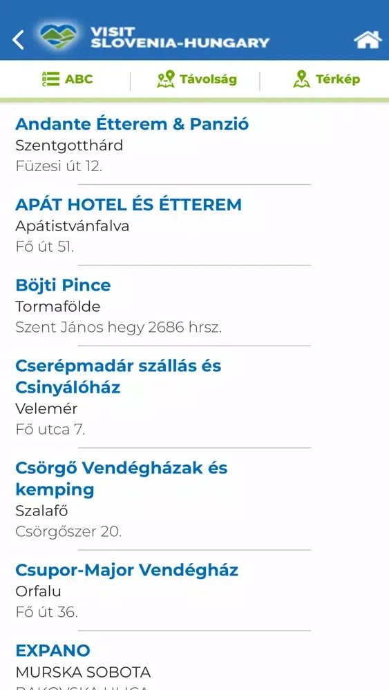 Visit Slovenia-Hungary Ekran Görüntüleri