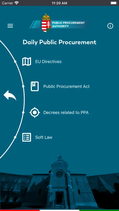 Tangkapan skrin Daily Public Procurement
