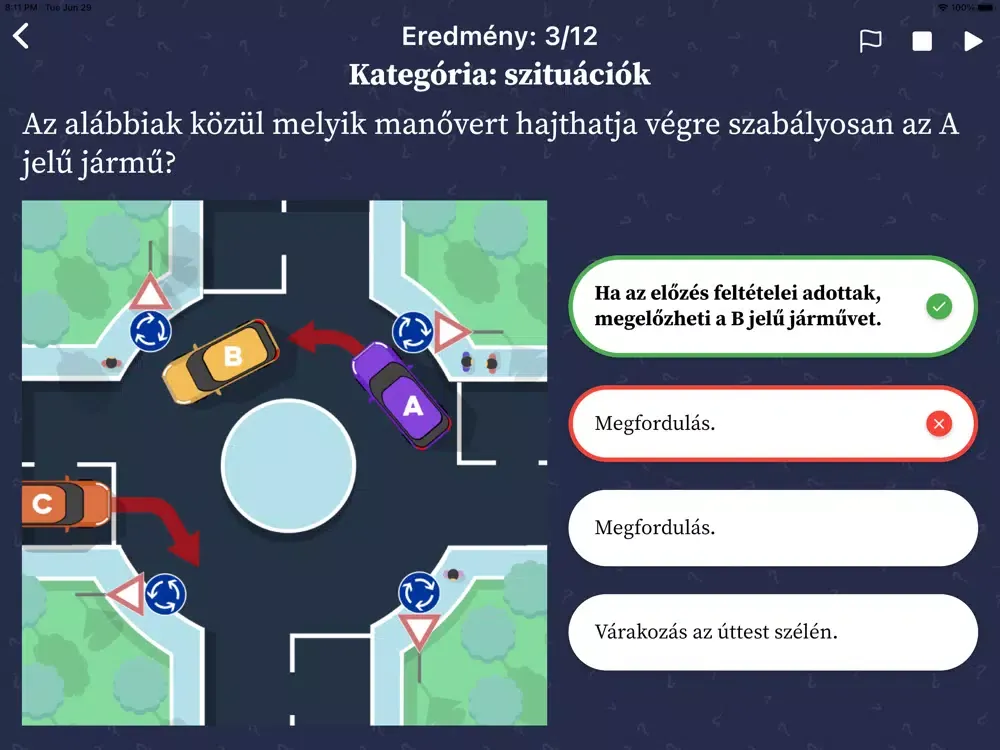 KRESZ Suli iPad  Screenshots