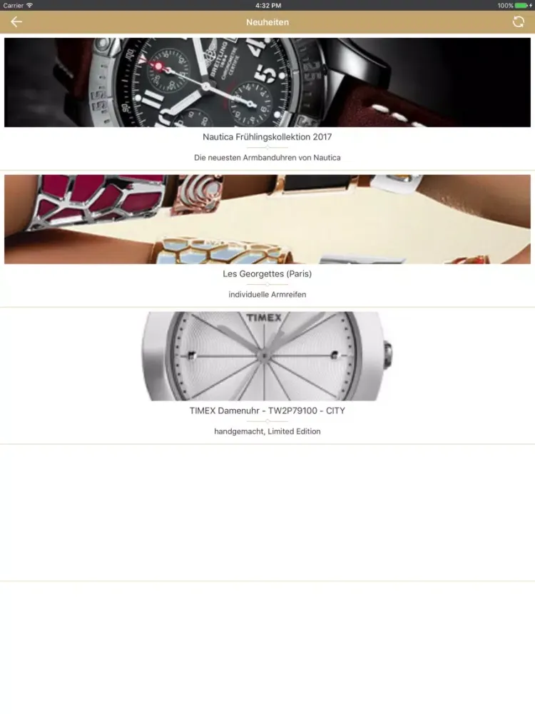 Bella-Juwelen iPad 应用截图