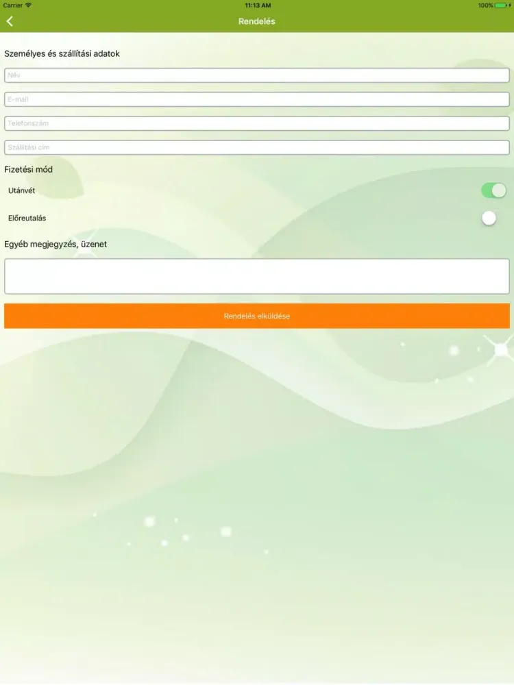Capturas de tela do VitaminApp iPad 