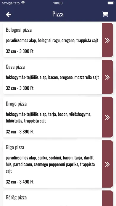 Zrzuty ekranu Lily's Pizzéria