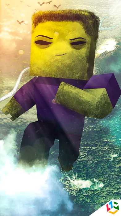 ภาพหน้าจอของ Blocky Bro - My Virtual Talking Pocket Pet With Minecraft Skin Uploader PE Edition