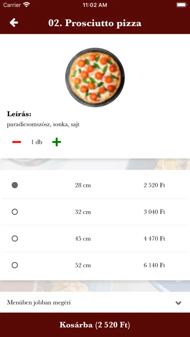 Ảnh chụp màn hình của Maestro Pizzéria és Étterem