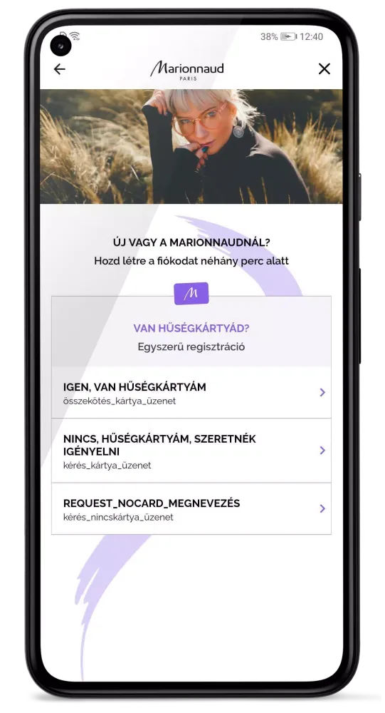 Marionnaud Magyarország Screenshots