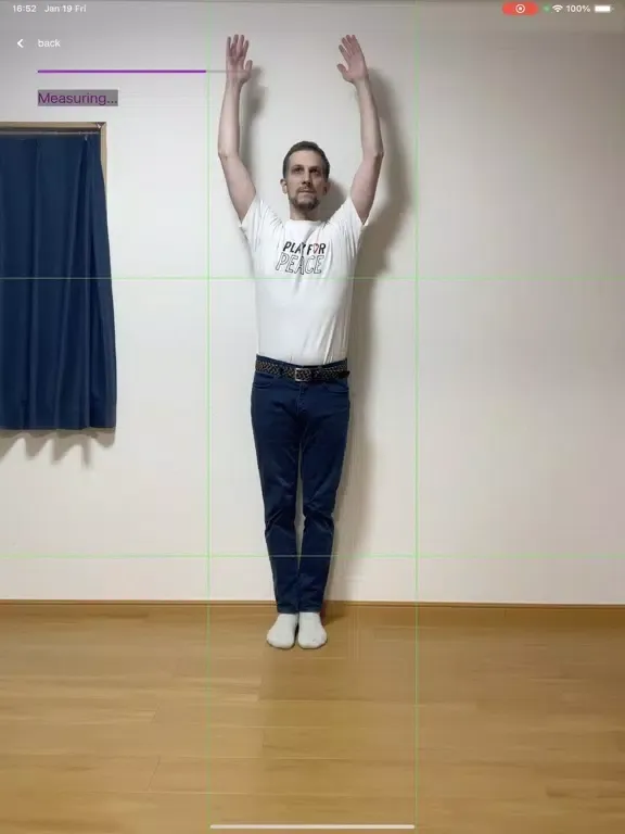 Ảnh chụp màn hình của Measure.Me: Measure body size iPad 