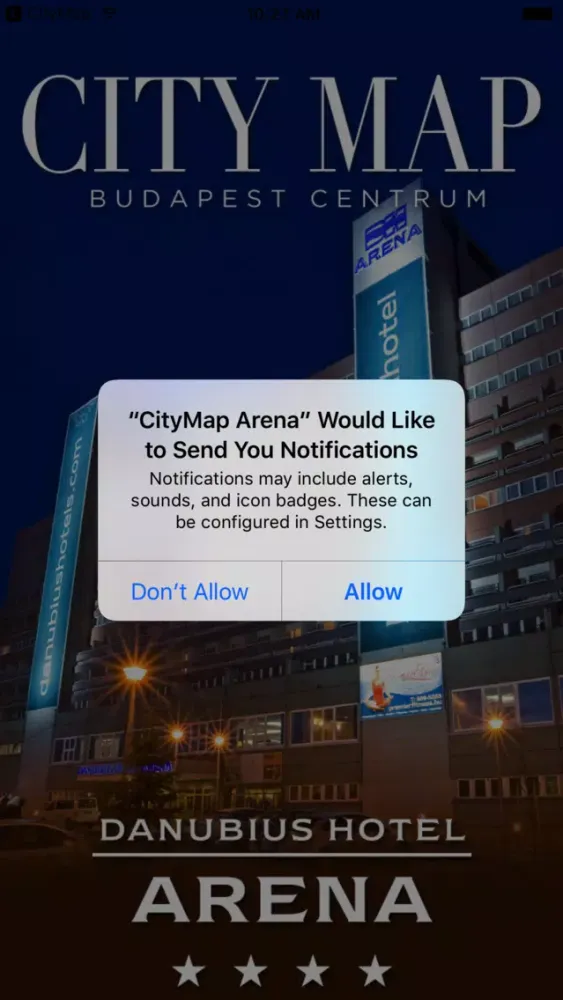 Capturas de tela do CityMap Arena