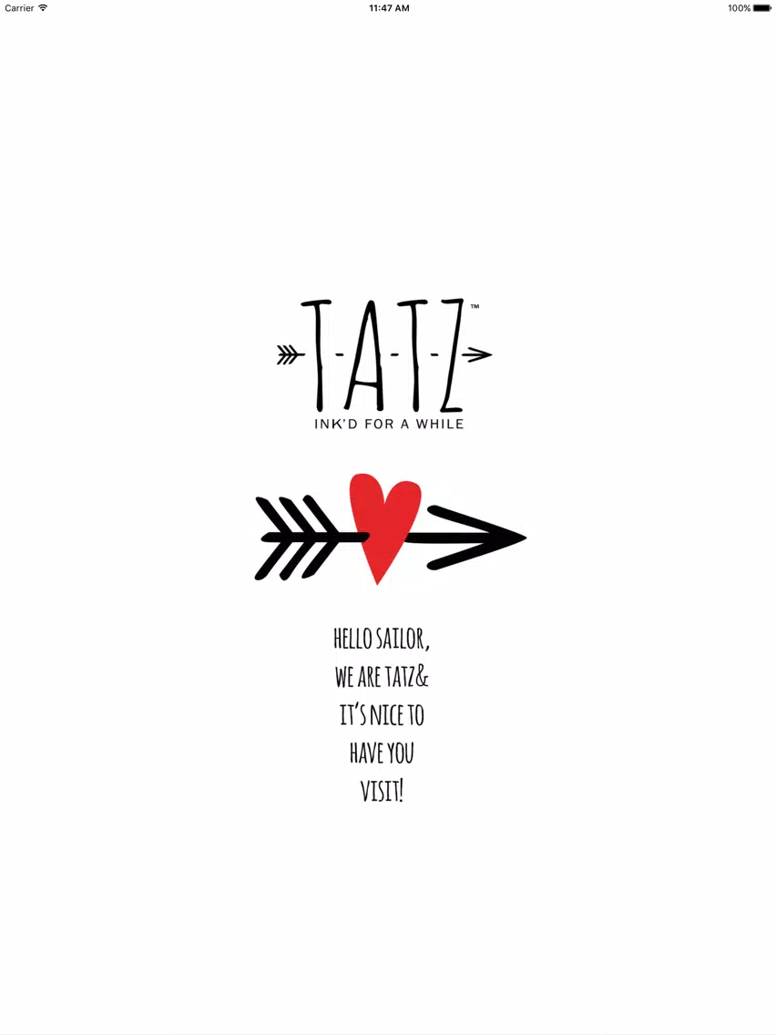 ภาพหน้าจอของ TATZ iPad 