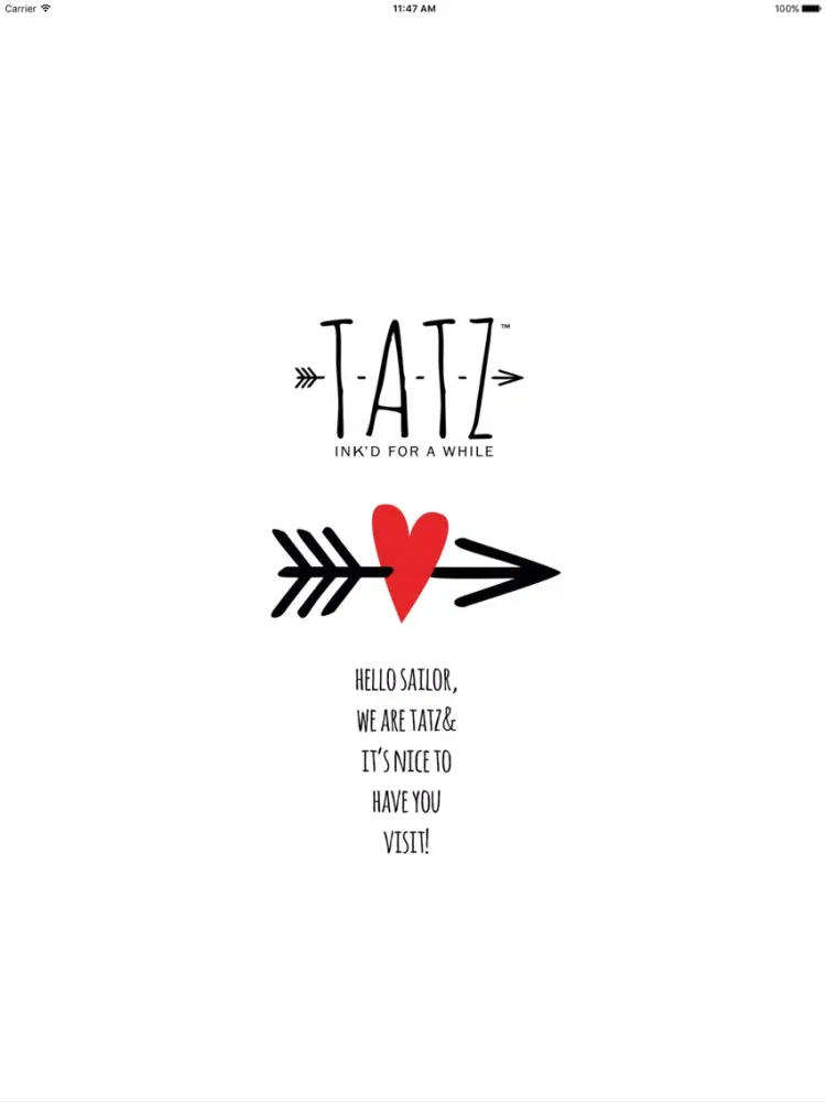 TATZ iPad 应用截图