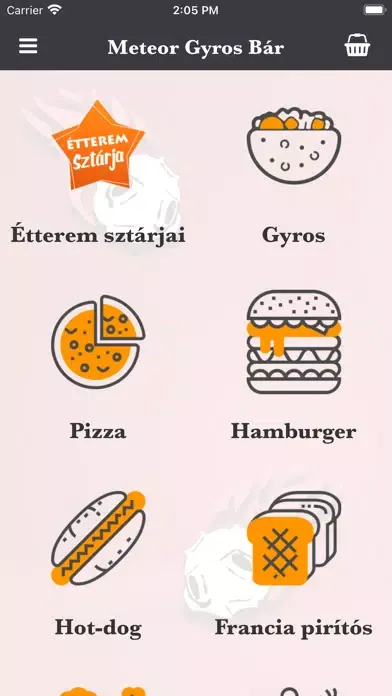Meteor Gyros Bár应用截图