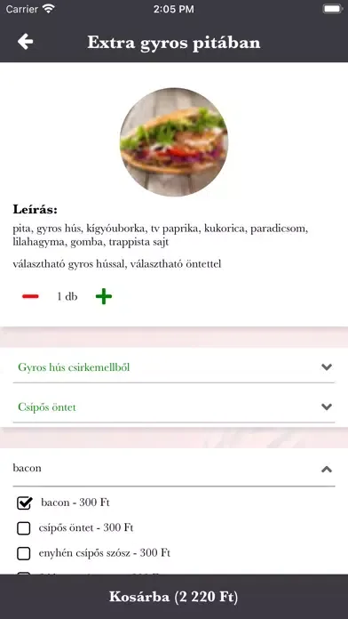 Meteor Gyros Bár应用截图