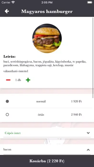 Meteor Gyros Bár应用截图
