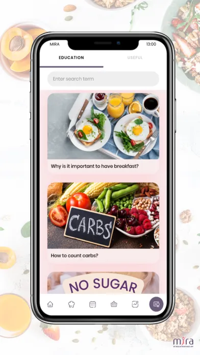 MIRA Health App سکرین شاٹس
