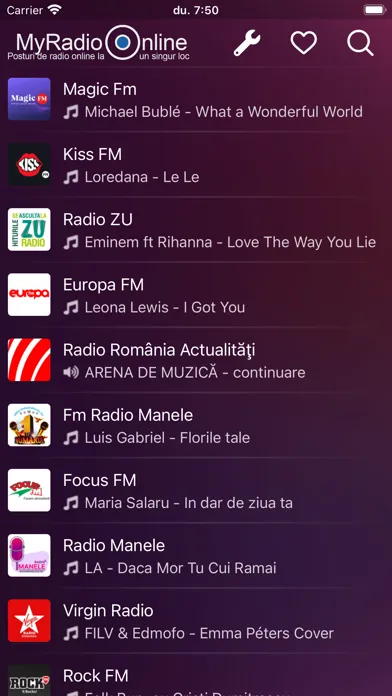 Capturas de pantalla de My Radio Online - România