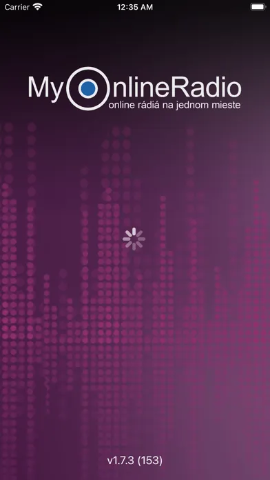 Tangkapan layar MyOnlineRadio - SK - Slovensko