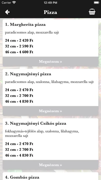 Screenshot di Nagymajtényi Csikós Falatozó