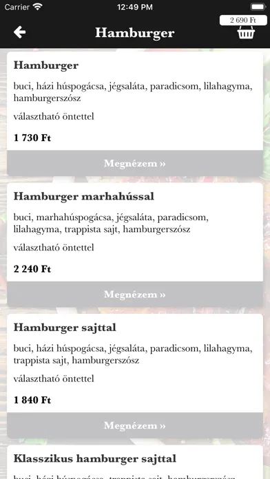 Screenshot di Nagymajtényi Csikós Falatozó