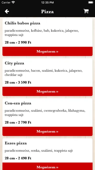 Tangkapan layar New City Ételbár