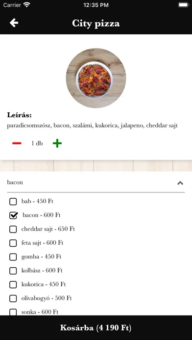 Tangkapan layar New City Ételbár