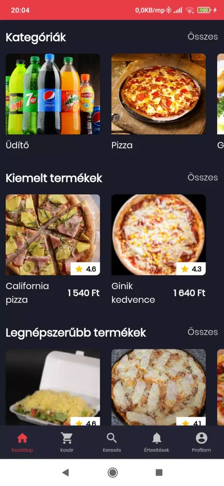 Kanyar Pizza应用截图