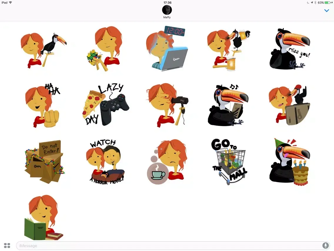 Screenshot di Amy and Toucan iPad 