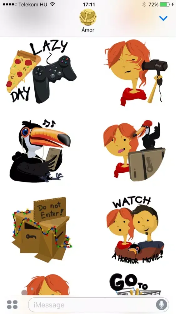 Screenshot di Amy and Toucan