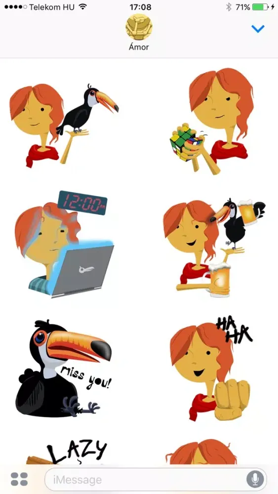 Screenshot di Amy and Toucan