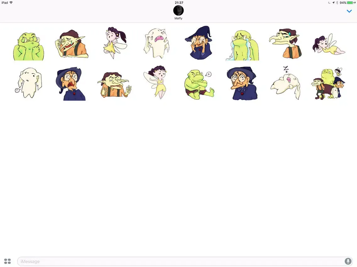 Magical Creatures - Goblins, Elfs, Pixies and Orcs iPad  Screenshots