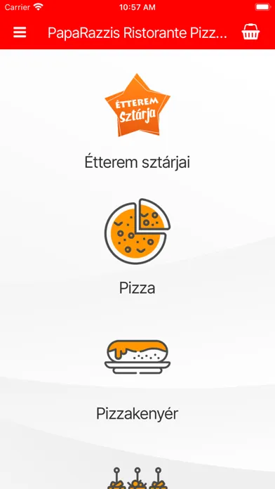 Zrzuty ekranu Papa-Razzi's Ristorante