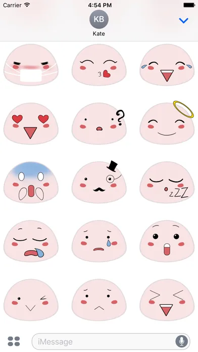 Ảnh chụp màn hình của Amai Mochi Sticker Pack