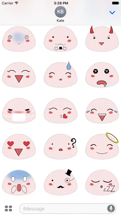 Ảnh chụp màn hình của Amai Mochi Sticker Pack