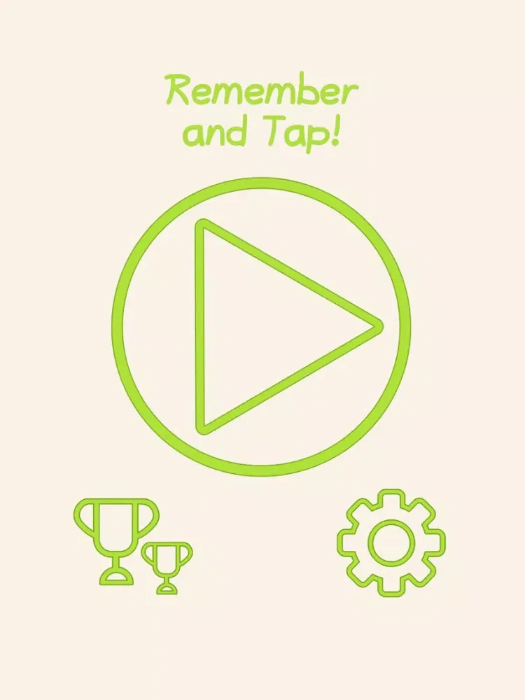 Ảnh chụp màn hình của Remember and Tap! iPad 