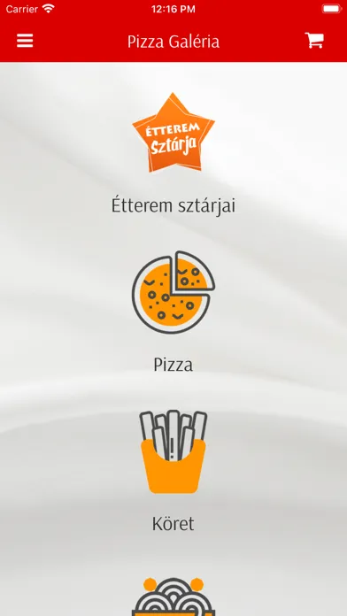 Pizza Galéria Ekran Görüntüleri