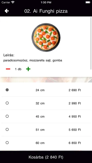 Pizza Pizza Veszprém سکرین شاٹس