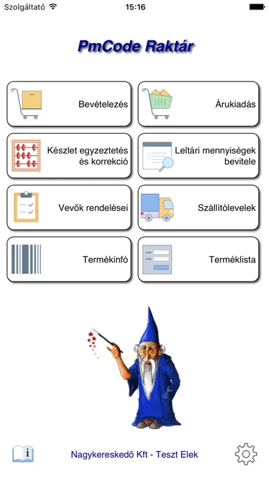 PmCode Raktár应用截图