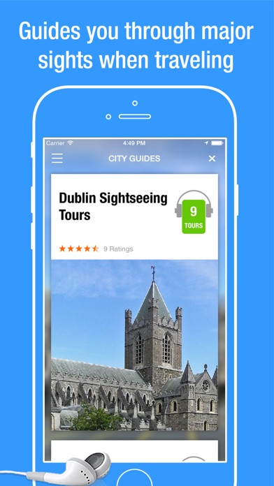Capturas de tela do Dublin.