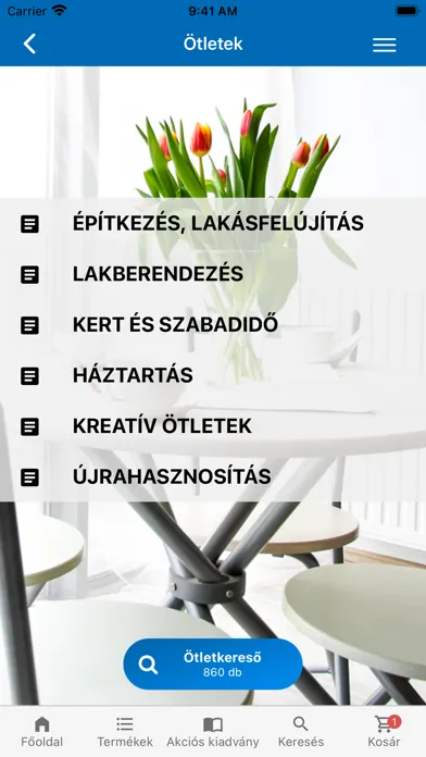 Ảnh chụp màn hình của Praktiker Magyarország