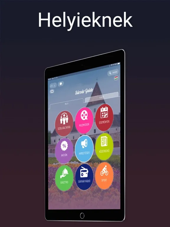 Sárvár Guide iPad 应用截图