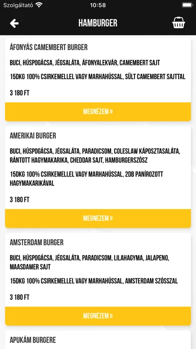Ảnh chụp màn hình của Relax Burger Bar Kiskunlacháza