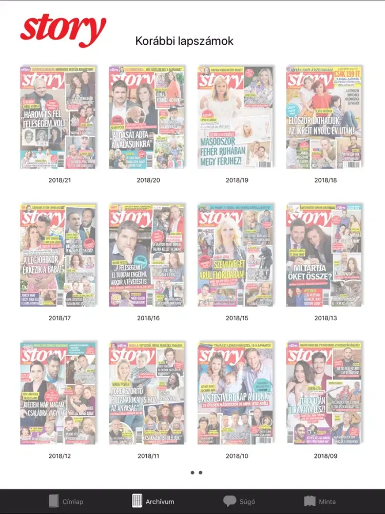 Story Magazin iPad  Screenshots