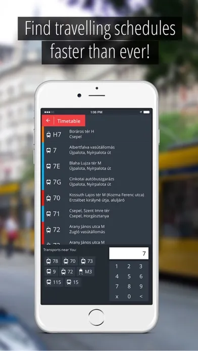 Screenshot di SmartCity Budapest Transport
