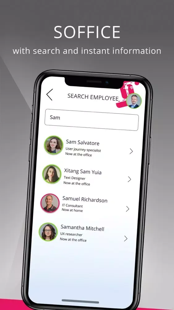 Zrzuty ekranu SOFFICE - smart office