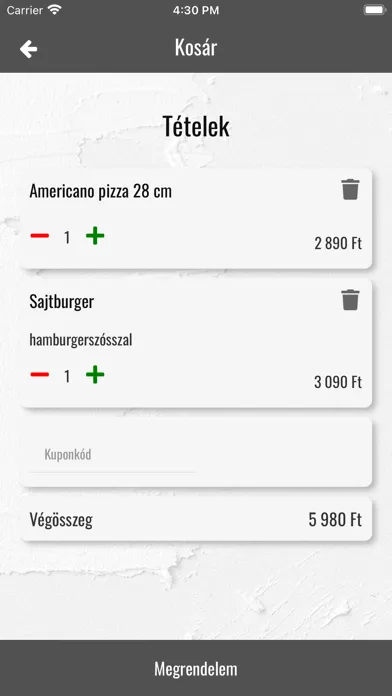 Sprint Pizza Screenshots