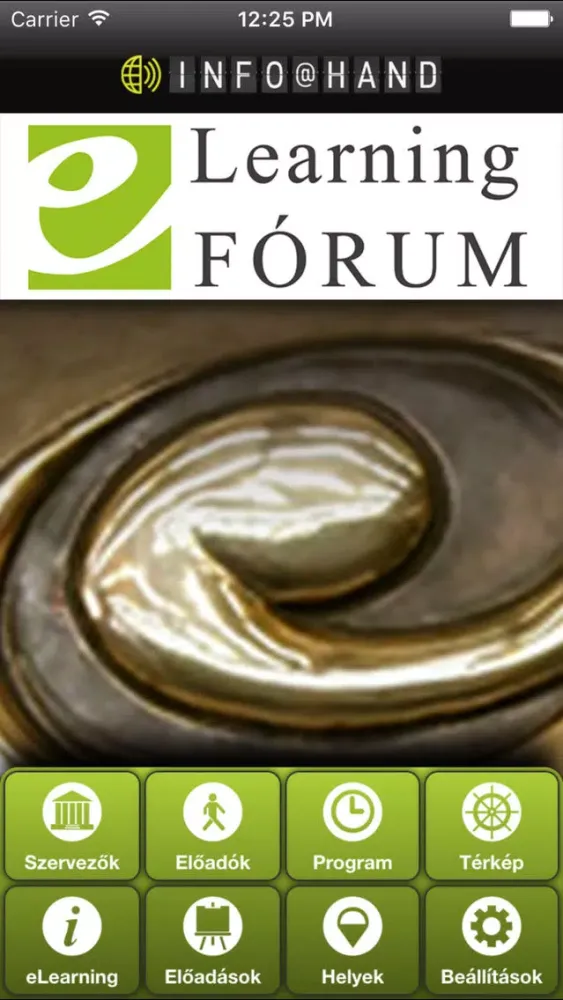 ภาพหน้าจอของ eLearning Fórum