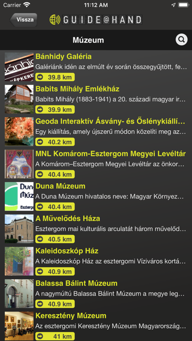 Esztergom應用截圖
