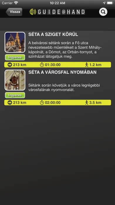 Kosice GUIDE@HAND スクリーンショット