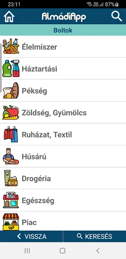 AlmádiApp Screenshots